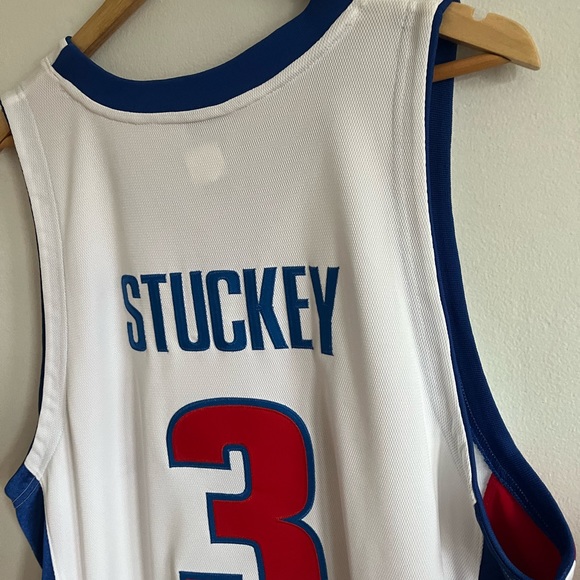 Rodney Stuckey Jersey Detroit Pistons / Authentic / Adidas / Size 48 / XXL - Picture 9 of 10